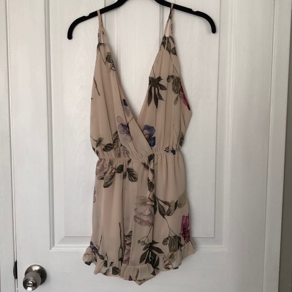 AUDREY Floral Romper